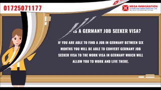 Germany Job Seeker Visa for Indians