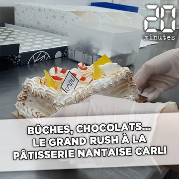 Noël: Bûches, chocolats... Le grand rush à la pâtisserie nantaise Carli