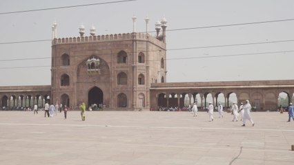 A Living Postcard From the Jama Masjid Mosque