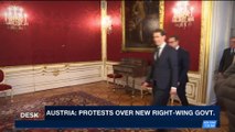 i24NEWS DESK | Austria: protests over new right-wing govt. | Monday, December 18th 2017