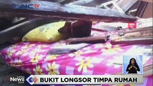 Bukit Longsor Timpa Belasan Rumah di Banyumas