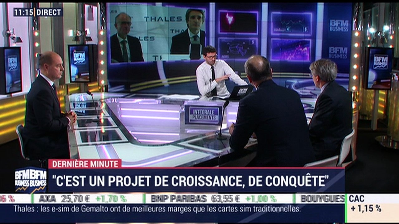 Eric Bleines VS Laurent Jacquier-Laforge VS Frédéric Rollin: Focus sur l'alliance entre Thales et Gemalto - 18/12