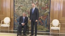 Felipe VI y Moreno tratan cooperación bilateral y cuestiones iberoamericanas
