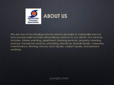 Cleaning services in Gainesville fl Provide by Your GTS