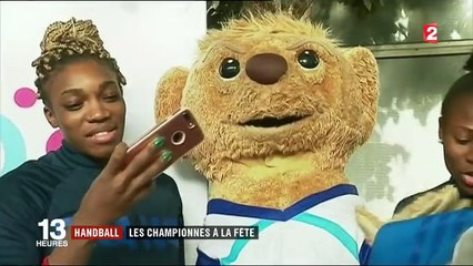 Handball : les championnes à la fête