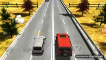 Traffic Racer-White Minibus Performance Gameplay