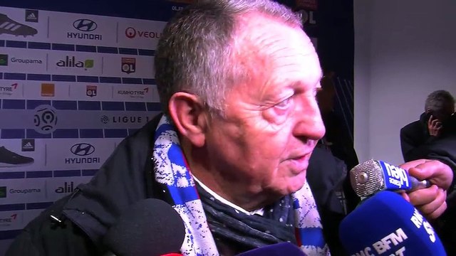 La réaction de Jean-Michel Aulas après la victoire de Lyon face à l'OM