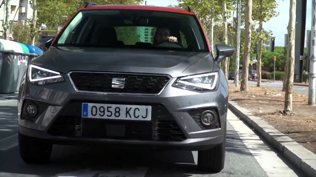 Seat Arona in Pirineos Grey Driving Video