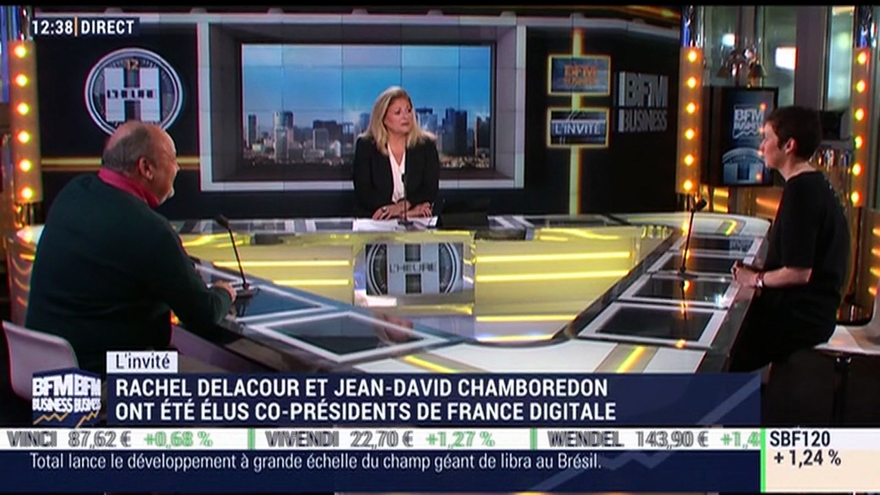 Rachel Delacour et Jean-David Chamboredon élus co-présidents de France Digitale - 18/12