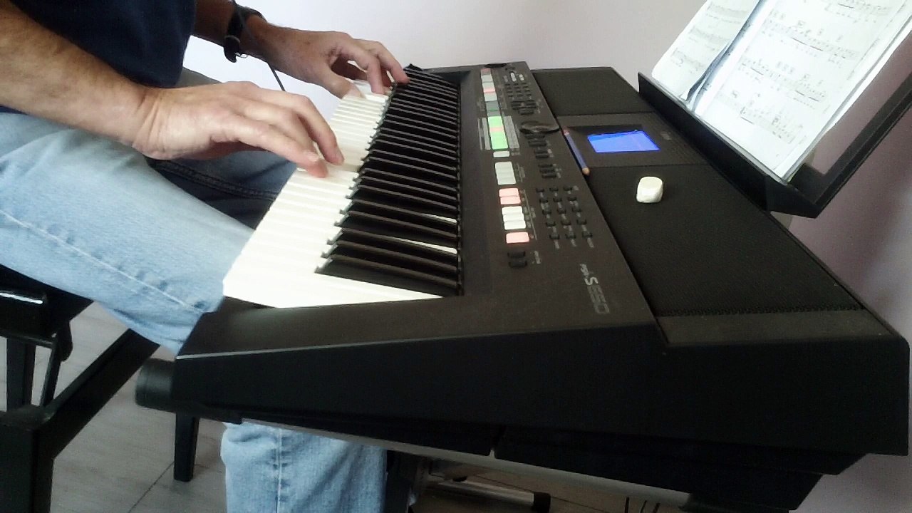 Leaving on a jet plane  COVER keyboard