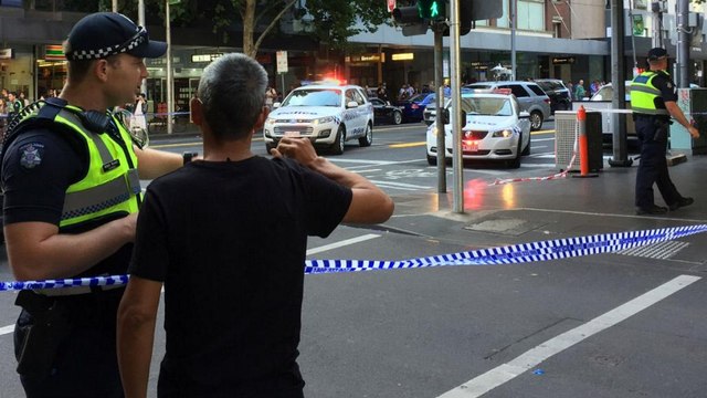 Melbourne crash: Driver arrested as car hits pedestrians in 'deliberate act'
