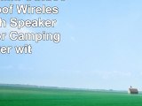 ELEGIANT Mini Outdoor Waterproof Wireless Bluetooth Speaker For Outdoor Camping Shower