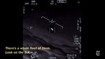 Ces 2 pilotes de chasse repèrent un OVNI dans le ciel en plain vol de routine