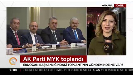 AK Parti MYK toplandı