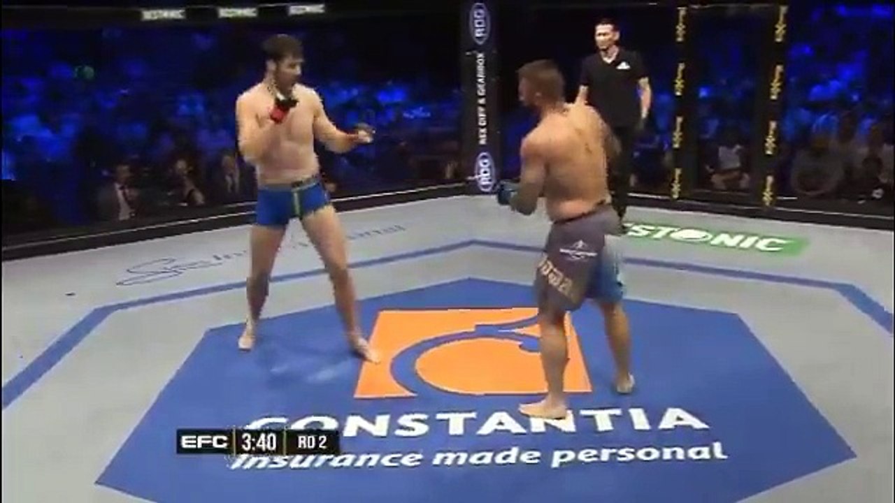 Will Fleury TKO's Gordon Roodman