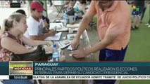 Partidos paraguayos en elecciones primarias para elección 2018