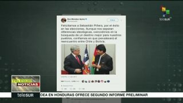 Mandatarios latinoamericanos felicitan a Sebastián Piñera