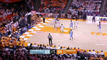 NCAA Basketball. North Carolina Tar Heels - Tennessee Volunteers 17.12.17 (Part 1)