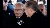 İHA muhabiri, Kılıçdaroğlu'nun Erdoğan'a bakışlarını yine yakaladı