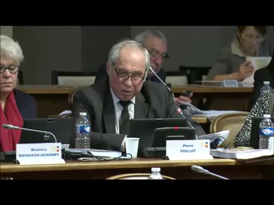 Pierre POILLOT. Budget 2018 pour les collèges et collégiens. Session du 18 décembre 2017