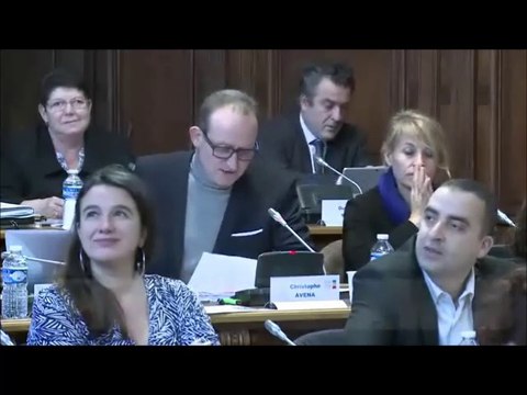 Christophe AVENA. Budget primitif 2018 pour l'action sociale. Session du 18 décembre 2017