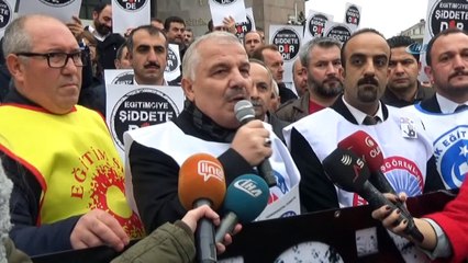 İzmir’de öğretmenin öldürülmesi Bursa’da protesto edildi