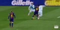 Messi e Alba fazem 2 "cuecas" ao mesmo adversario em combinação perfeita