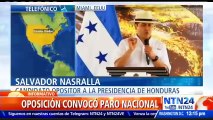 Bloqueos en vías y actos vandálicos se presentan este lunes en Honduras tras decisión del TSE de proclamar a Juan Orland