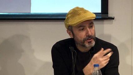 Declaracions de Jaume Capdevila (Kap), la periodista Alba Gómez, de l'Apòstrof i la dibuixant belga Cécile Bertrand
