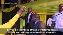 Ramaphosa succède à Zuma à la tête de l'ANC