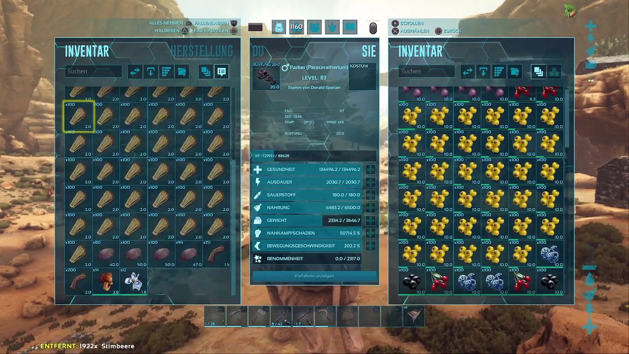 DonAleszandro ARK Survival Evolved «-Verteilung der Dinosaurier in der Basis-» (520)