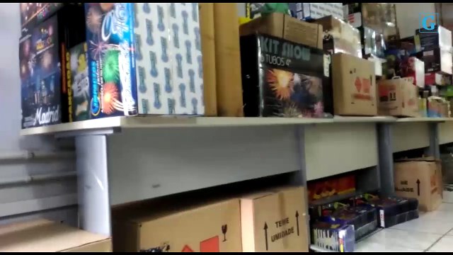 Duas toneladas de fogos são apreendidas