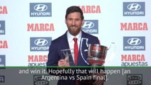 Messi hopes to face Spain in World Cup final