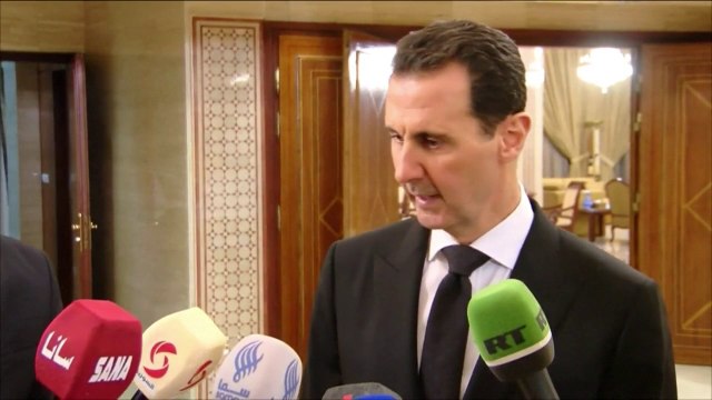 Les Français ont les mains tachés du sang des Syriens , lance Bachar el-Assad