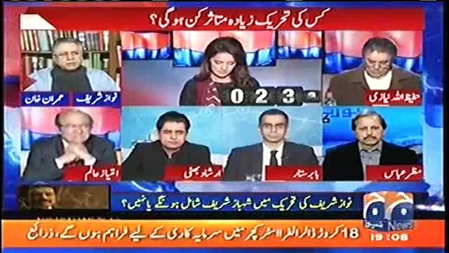 Nawaz Sharif Ka Adliya Mukhalif aur Imran Khan Ka Adliya Ke Haq Main Tehreek Chalane Ka Ailaan - Watch Hassan Nisar's Analysis