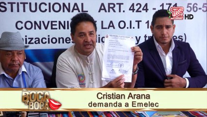 Cristian Arana demanda a Emelec