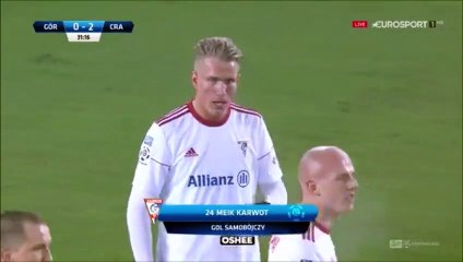 0-2 Meik Karwot OwnGoal Poland  Ekstraklasa - 18.12.2017 Gornik Zabrze 0-2 Cracovia