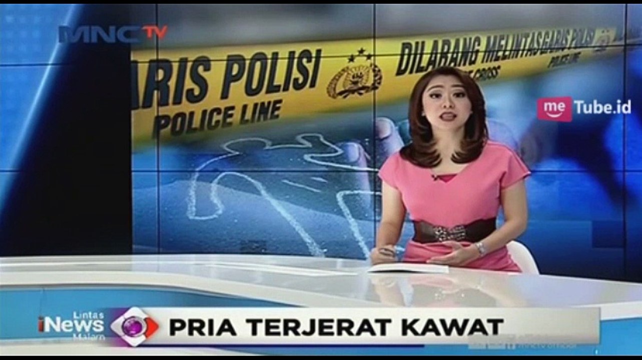 Pria Tewas Terjerat Kawat