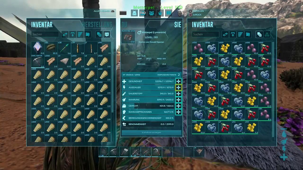 DonAleszandro ARK Survival Evolved «-Verteilung der Dinosaurier in der Basis-» (521)