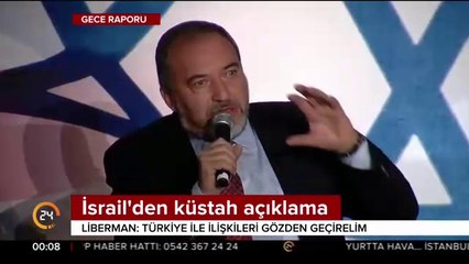 İsrail'den küstah açıklama