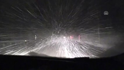 Trakya'nın Yüksek Kesimlerinde Kar Yağışı Başladı