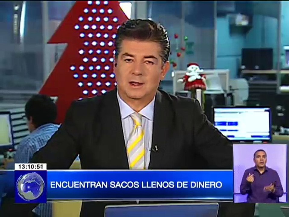 Encuentran sacos llenos de dinero en Santo Domingo