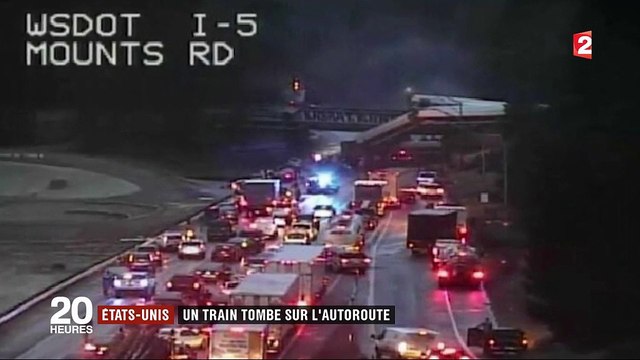 États-Unis : déraillement impressionnant d’un train