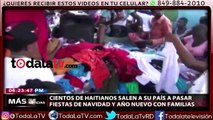 Cientos de haitianos salen a su país a pasar fiestas navideñas-Más Que Noticias-Video