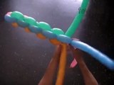 How to make balloon arch. Spiral balloon weaving. Woven balloon hat. Balloon pole