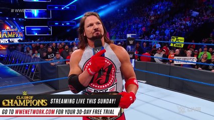 AJ Styles and Jinder Mahal come face to face: SmackDown LIVE, Dec. 12, 2017