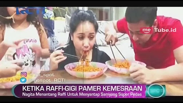 Raffi Ahmad Pamer Kemesraan dengan Nagita