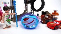 Disney Cars Turned Into Eggs~! Disney Cars Hatch 'n Heroes Toys-0OCH4Z3XLHY