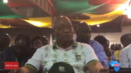 President Zuma Barely Moves After Rival Elected to ANC Leadership