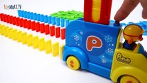 Automatic Domino Laying Car Toy Pororo Domino Rally-Yz2JKnjHm_Y